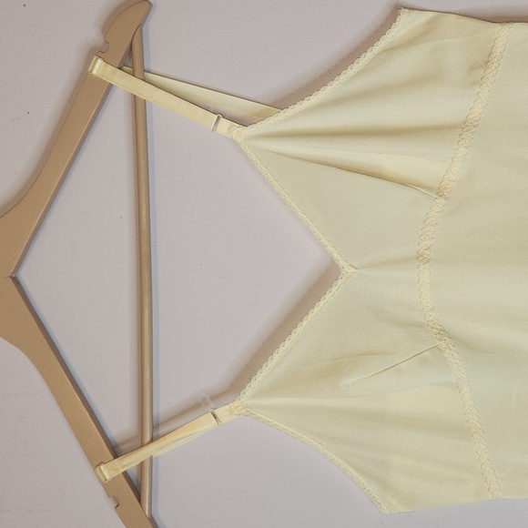 VTG LORRAINE Women’s Lace Trim Full Slip Nightgown, size 36 Tall - Picture 2 of 12